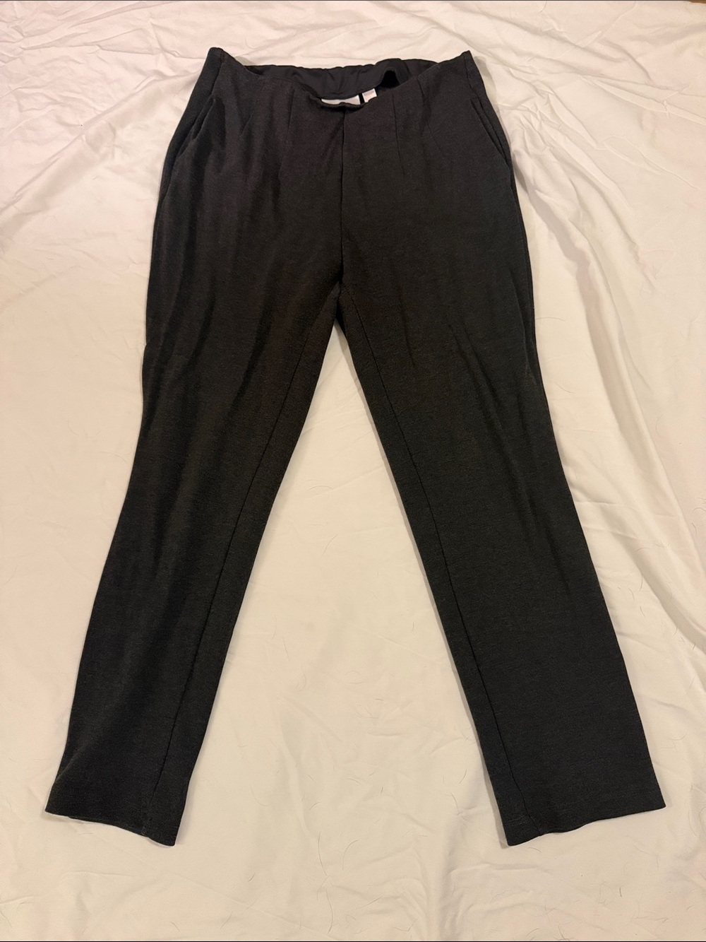 Belle by Kim Gravel Black Boot-Cut Pants